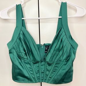 Emerald Green Crop Top